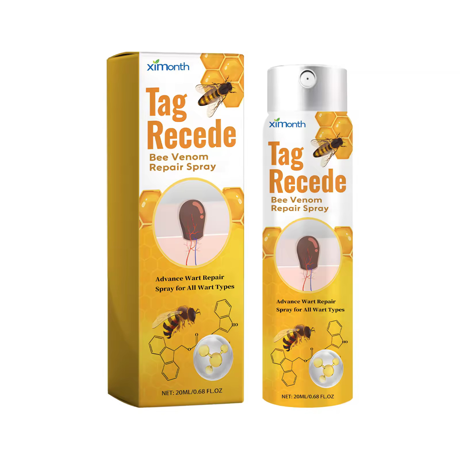Szemölcseltávolító spray